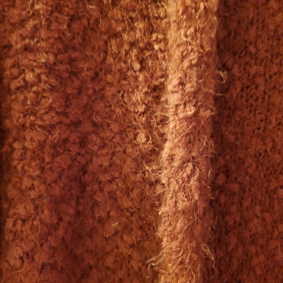 POOF APPAREL Open Front Hooded Cardigan Size Medium - Picture 2 of 5